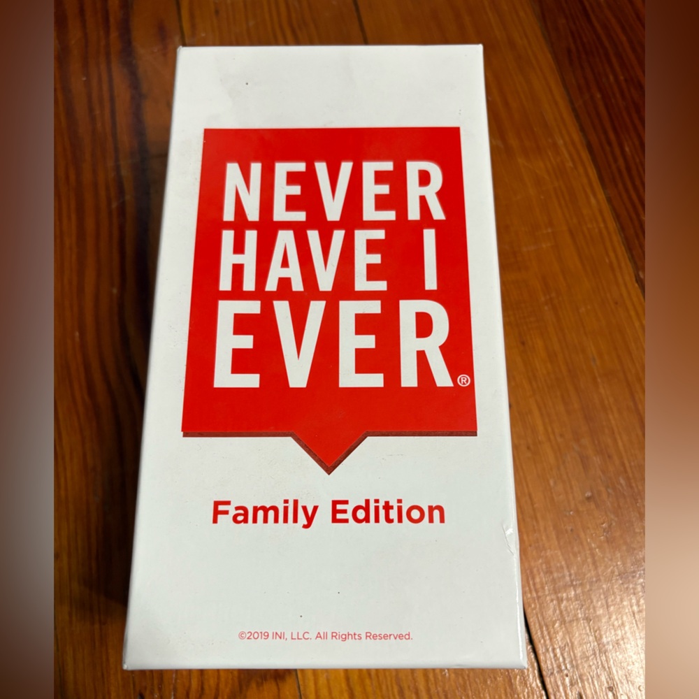 Never Have I Ever Family Edition Game